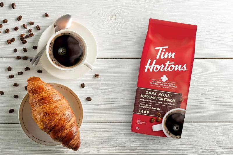 Tim Hortons قهوة مطحونة داكنة من تيم هورتونز 100% أرابيكا، 300 جرام - Image 5